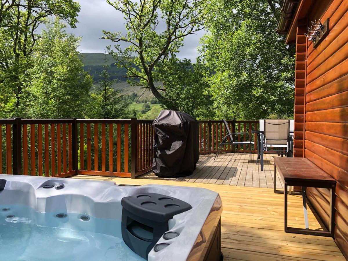 Balquhidder Braes Holiday Park Lodges, Mostly With Hot Tubs And Pet Friendly, Ev Facilities Lochearnhead Exteriör bild